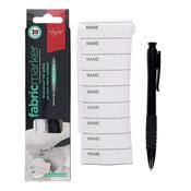 Proscribe - Fabric Marker with 30 Iron-on Tags
