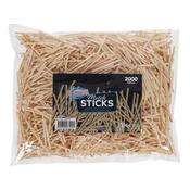 Crafty Bitz - Matchsticks - Natural - Bag of 2000
