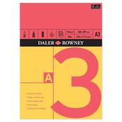 Daler Rowney - A3 Red and Yellow Sketch Pad - 25 Sheets - 150gsm
