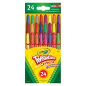 Crayola 24 Pack Fun Effects Mini Twistables Crayons