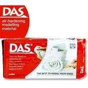 Das 500g White Air Hardening Modelling Clay