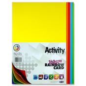 Premier Activity - A3 160gsm Card 50 Sheets - Rainbow image
