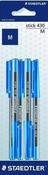 Ball Point Pen - Blue - Pack of 6 image