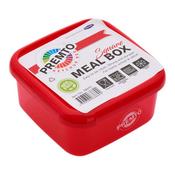 Premto - Pastel Square Meal Box - Ketchup Red