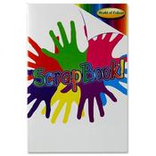 World of Colour - A4 60 Page Scrapbook - 5 Assorted Colour Pages