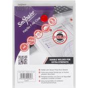 Snopake - Polyfile P File Wallet - Portrait - A6 - Clear - Pack of 5 image