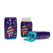 Maped Connect Pixel Party Sharpener &amp; Eraser - Default Title