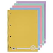 Premto Pastel A4 160pg Spiral Notebook - 5 Asst - Default Title image