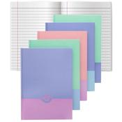 Premto Fusion Pastel A4 160pg Lay Flat Hardback Notebook Asst image