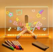 Concept Acrylic LED Notice Board  200x300mm
