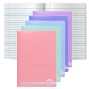 Premto Pastel A4 120pg Durable Cover Manuscript Book - Asst. image