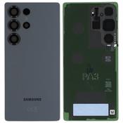 Samsung Galaxy S25 Ultra Back Glass Battery Cover Black - Genuine Service Pack