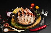 Dublin Bay Prawns - Whole 1kg Frozen packs image