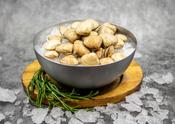 Whole Frozen clams image