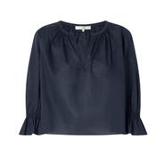 The Poet Blouse Navy image