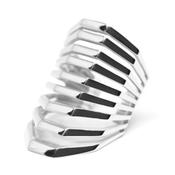 Spanish Steps Ring Silver image