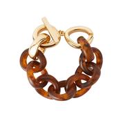 Bean Link Bracelet Dark Horn image
