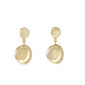 Bean Drop Earrings Gilded Gold image
