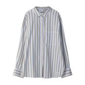 Jansell Shirt Taupe Stripe image