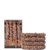 Back To Basics Skinny Scrunchies Light Brown image