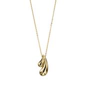 Duodrop Necklace Gold image