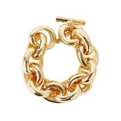 Bean Link Bracelet Gilded Gold image