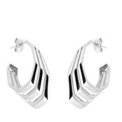 Spanish Steps Earrings Silver image