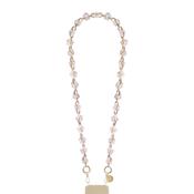 Cassy Long Chain Pink Flowers