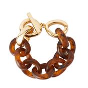 Bean Link Bracelet Dark Horn image
