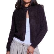 Brushed Dolomite Cardi Pewter
