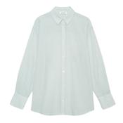 Plaza Shirt Green White Stripe image