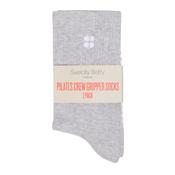 Pilates Crew Gripper Socks Grey image
