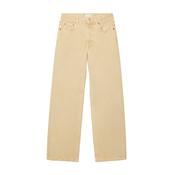 Baggy Fit Denim Beige Jeans image
