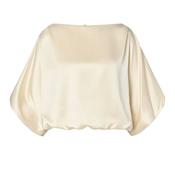 Havanna Boat Neck Blouse Pearl image