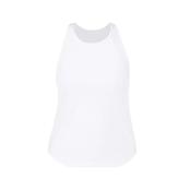 Breathe Easy Mesh Run Tank White image