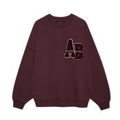 Miles Sweatshirt Letterman Fig image