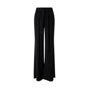 Rim Elastic Waisted Pants Black image