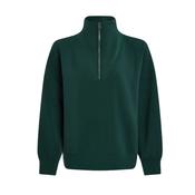 Hawley Half Zip Sweat Pine
