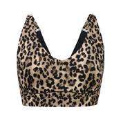 Power Pulse Piping Bra Leopard