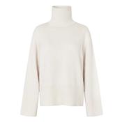Alpha Knit TNeck Cream