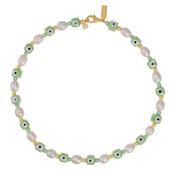 Eye Spy Pearl Necklace Mint image