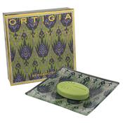 Glass Plate &amp; Soap Bergamot