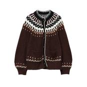 Hue Cardigan Fair Isle