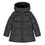 A-Line Down Jacket Black image