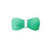 Prague Bikini Top Zigzag Green image