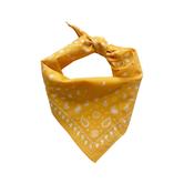 Paisley Cotton Scarf Mimosa Yellow image
