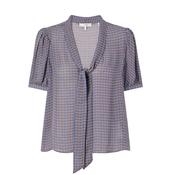 The Sonnet Blouse Multi Plaid image