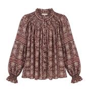 Denna Burgundy Shirt image