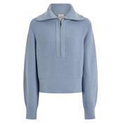 Maura Kentucky Blue Half Zip Sweater