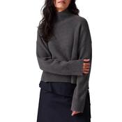 Carmen Funnel Neck Knit Graphite image